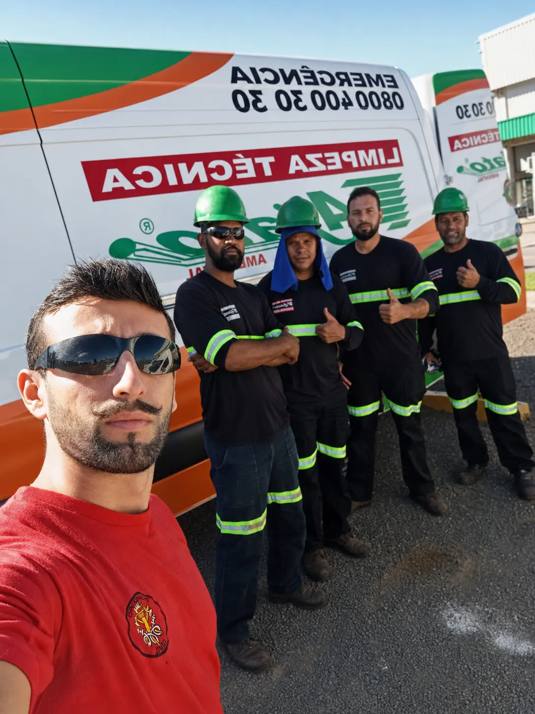 Instrutor Integra SST com equipe de bombeiros civis atendida em campo